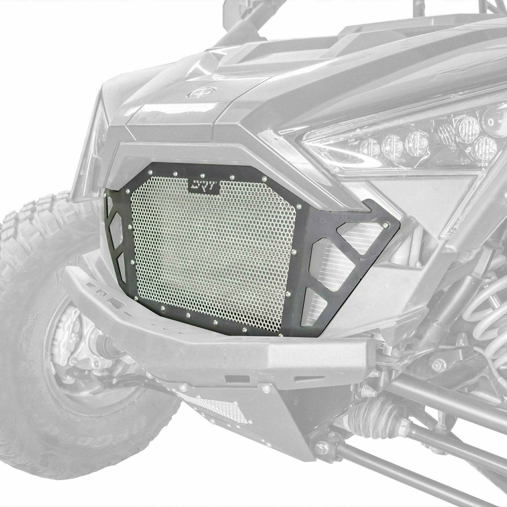 Photo of DRT Motorsports Polaris RZR Pro XP Aluminum Front Grille by DRT Motorsports - Premium Body for UTVs / Side by Sides