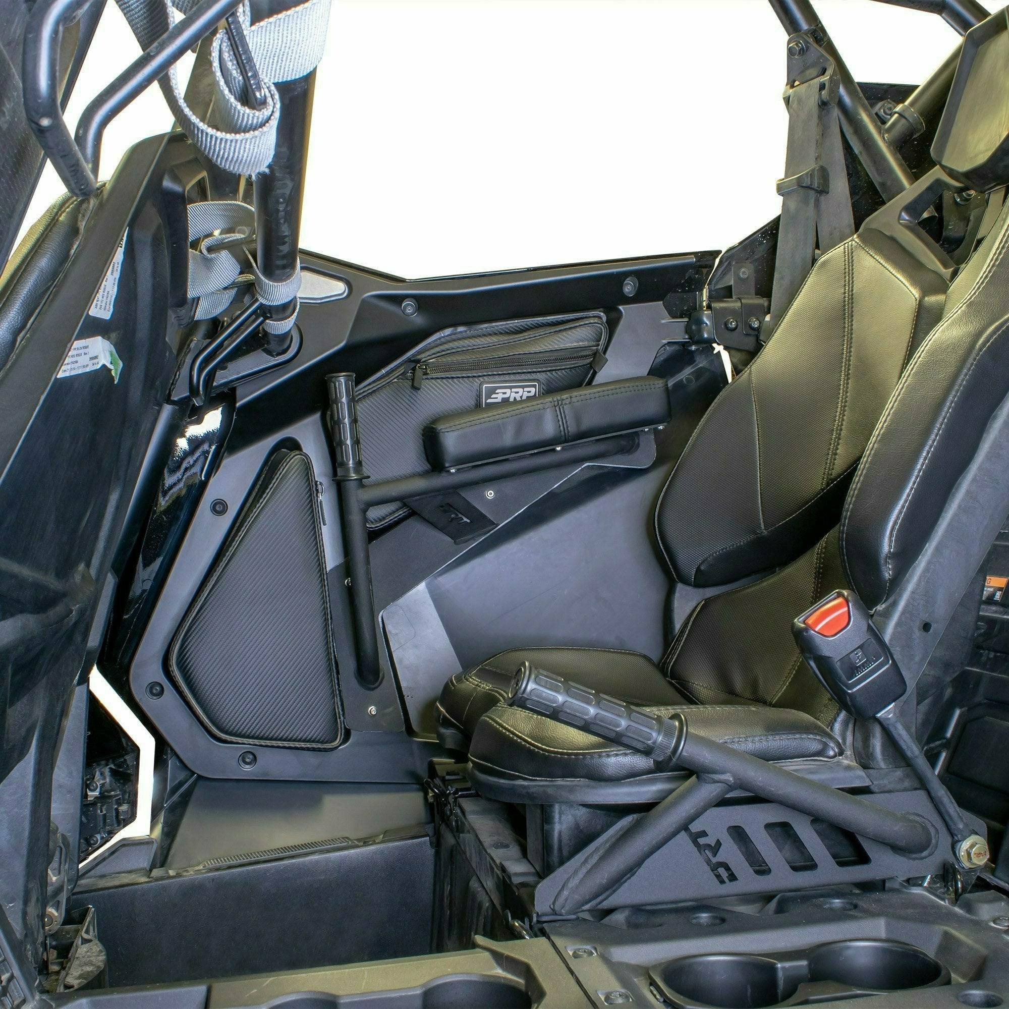 Photo of Polaris RZR Pro / Turbo R Rear Door Arm Rests (Pair) by DRT Motorsports - Premium Doors for UTVs / Side by Sides