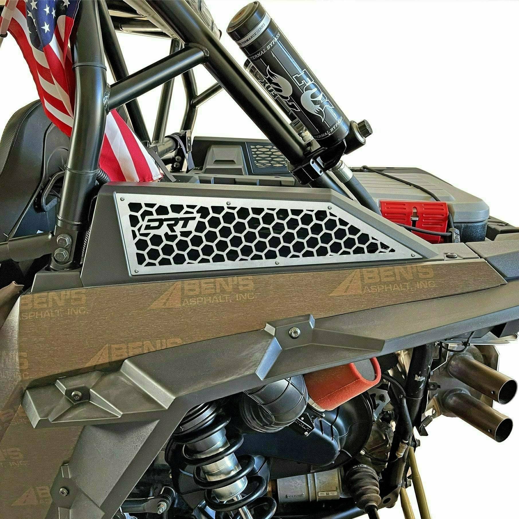 Photo of Polaris RZR (2017+) Air Intake Grilles by DRT Motorsports - Premium Body for UTVs / Side by Sides