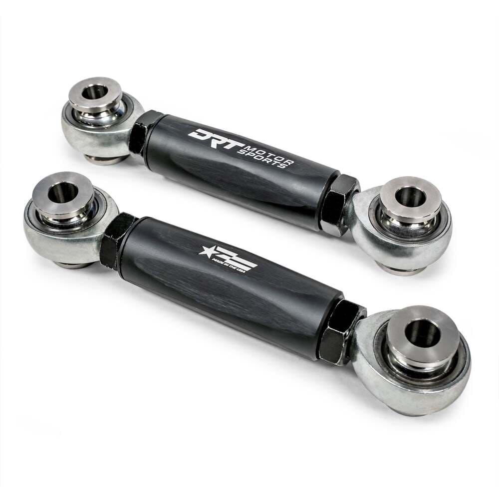 DRT Polaris RZR XP Billet Aluminum Hex Bar Adjustable Sway Bar Link Kit - M12