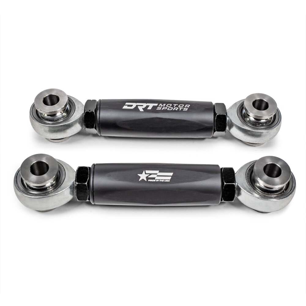 DRT Polaris RZR XP Billet Aluminum Hex Bar Adjustable Sway Bar Link Kit - M12