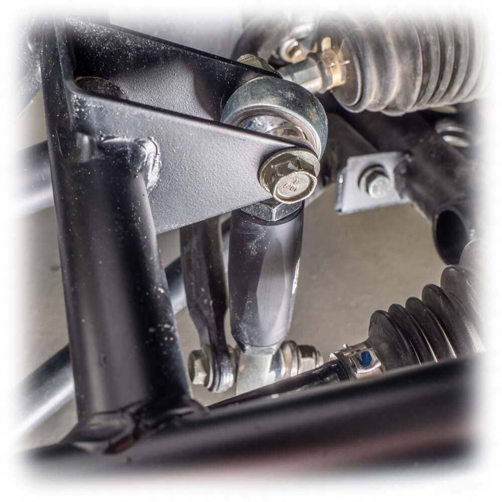 DRT Polaris RZR XP Billet Aluminum Hex Bar Adjustable Sway Bar Link Kit - M12