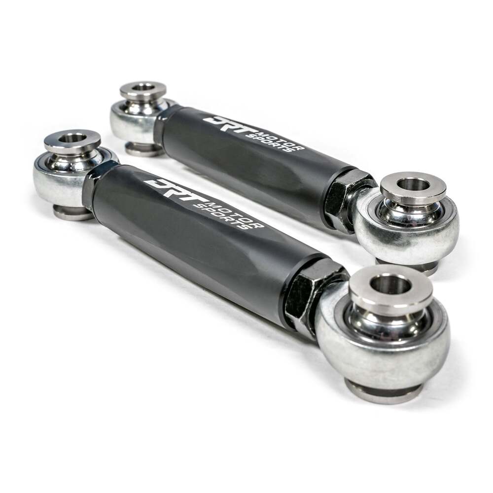 DRT Polaris RZR XP Billet Aluminum Rear Hex Bar Adjustable Sway Bar Link Kit - M10