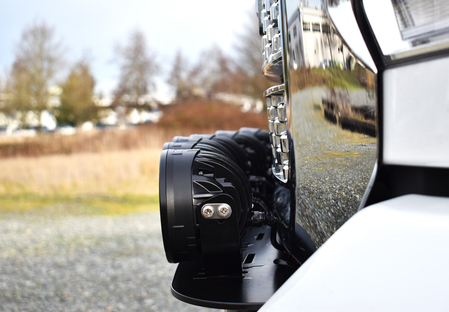 Photo of 2019+ GMC Sierra Bumper Mount by Vision X Off-Road - Premium Vehicle Specific Kit for UTVs / Side by Sides