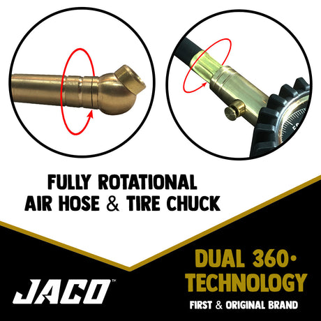 Photo of ElitePro™ Tire Pressure Gauge - 100 PSI by JACO - Premium Tire Pressure Gauge for UTVs / Side by Sides