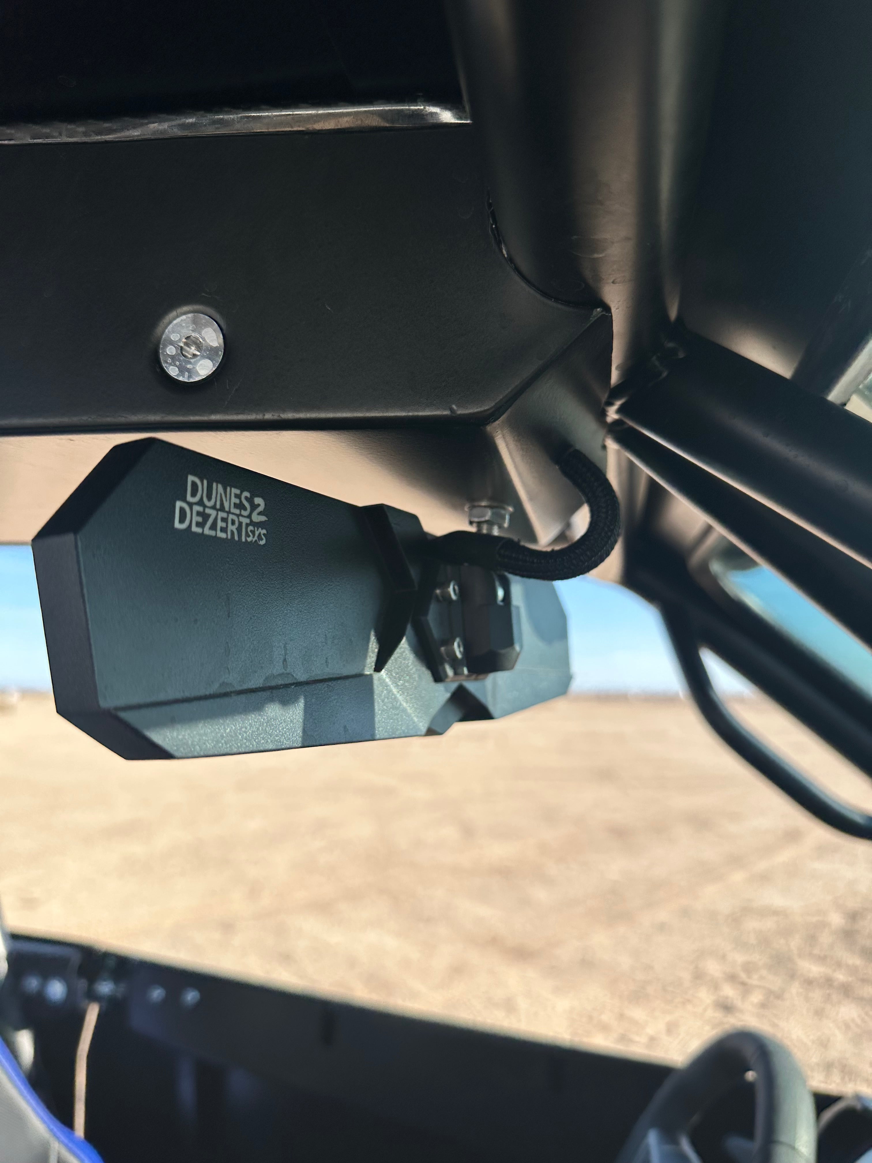 Photo of D2D 13" Lighted Rearview Mirror by Dunes 2 Dezert SXS - Premium Dome Lights for UTVs / Side by Sides