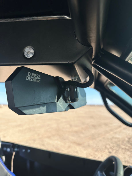 Photo of D2D 13" Lighted Rearview Mirror by Dunes 2 Dezert SXS - Premium Dome Lights for UTVs / Side by Sides