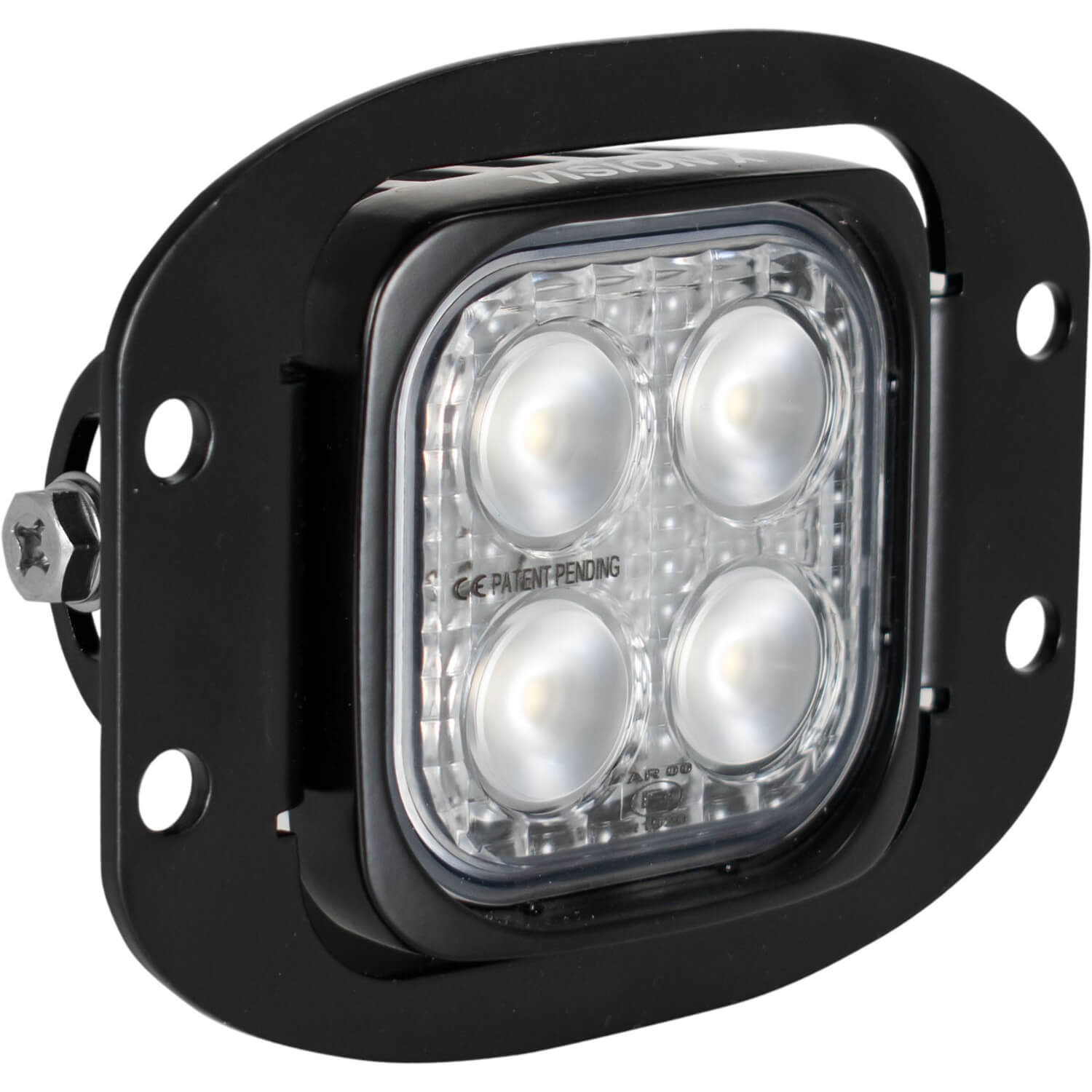 Photo of Dura Mini LED Light 60º Beam Flush Mount V2 Reverse Kit by Vision X Off-Road - Premium LED Work Light for UTVs / Side by Sides