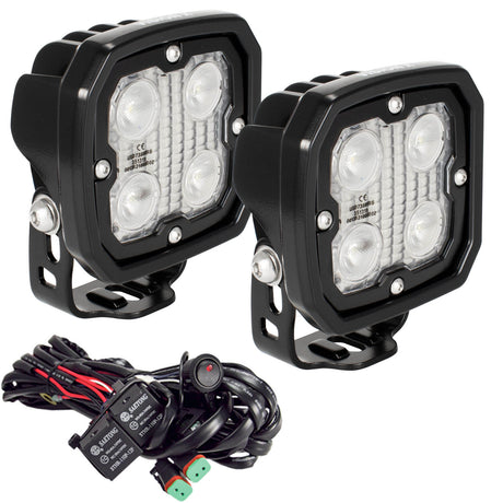 Photo of Duralux 4 LED Work Light 40º Beam Kit by Vision X Off-Road - Premium Light Pods for UTVs / Side by Sides