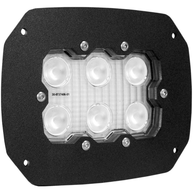 Photo of Duralux 6 LED Work Light 60º Beam Flush Mount by Vision X Off-Road - Premium LED Work Light for UTVs / Side by Sides