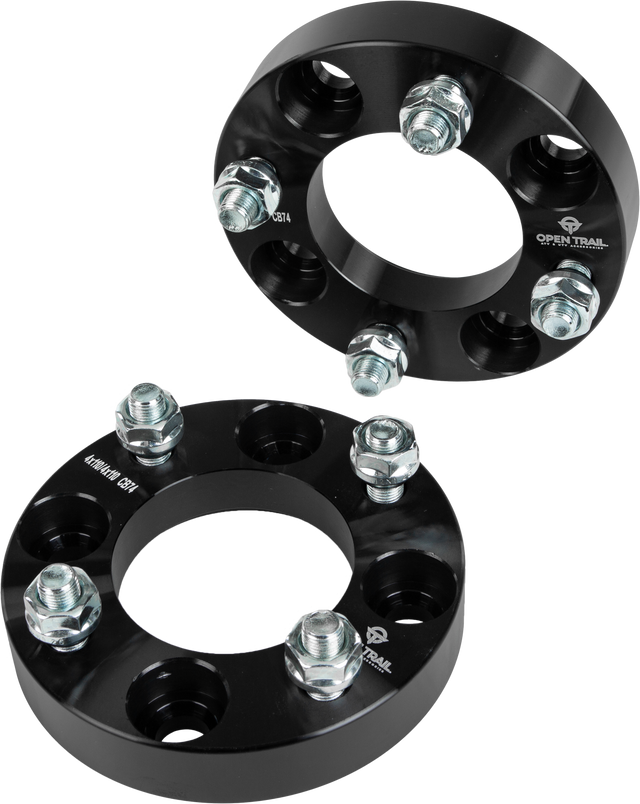 Photo of WHEEL SPACER 1" 4/110 STUD: 12MM X 1.25MM by OPEN TRAIL - Premium Wheel Components for UTVs / Side by Sides