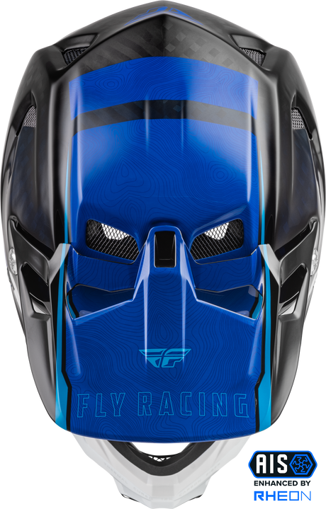 Photo of WERX-R HELMET BLUE/CARBON LG by FLY RACING - Premium Helmets for UTVs / Side by Sides