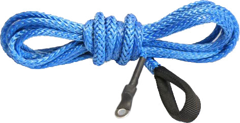Photo of SYNTHETIC WINCH PLOW CABLE BLUE 12' by KFI - Premium Winches & Winch Mounts for UTVs / Side by Sides