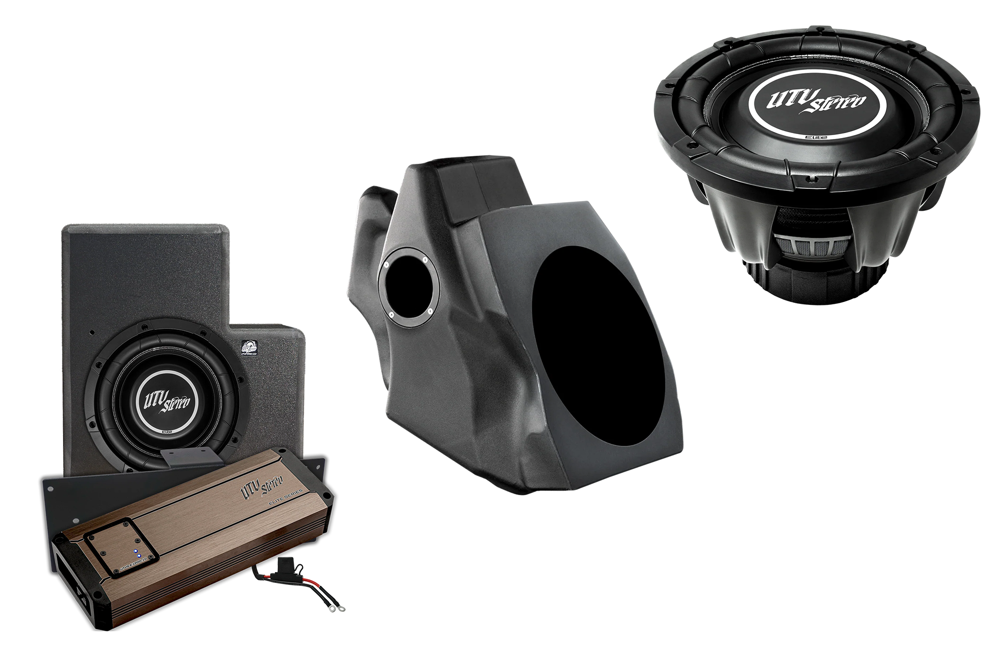 Photo of RZR® Pro Series Ride Command® Stage 8 Stereo Kit | UTVS-PRO-S8-RC by UTV Stereo - Premium Polaris RZR Stage Kit for UTVs / Side by Sides