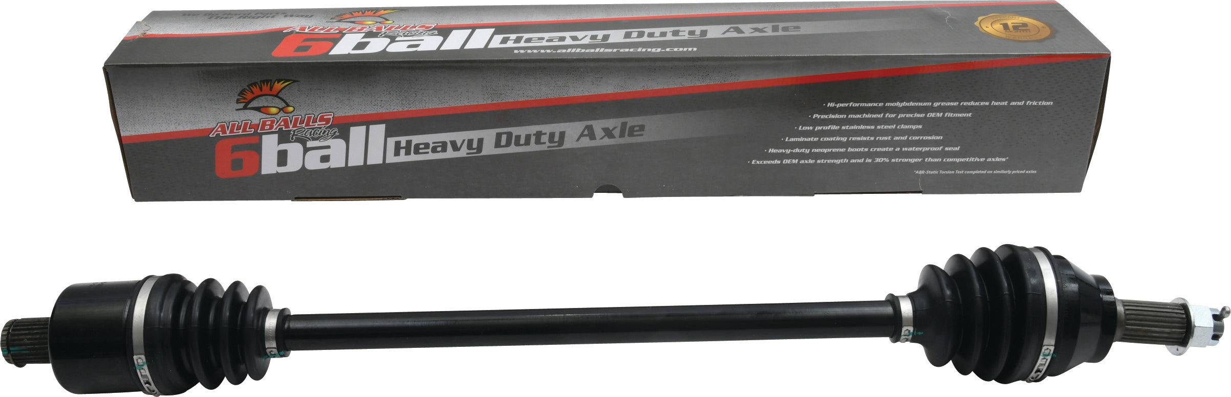 Photo of ALL BALLS 6 BALL HEAVY DUTY AXLE FRONT by ALL BALLS - Premium Drive for UTVs / Side by Sides