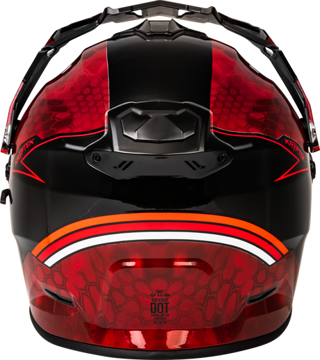 Photo of TREKKER CW CONCEAL HELMET DUAL SHLD RED/BLACK LG by FLY RACING - Premium Helmets for UTVs / Side by Sides