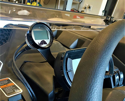 Photo of Bikeman Performance - Belt Temp Gauge / Mount by Bikeman Performance - Premium sxs for UTVs / Side by Sides