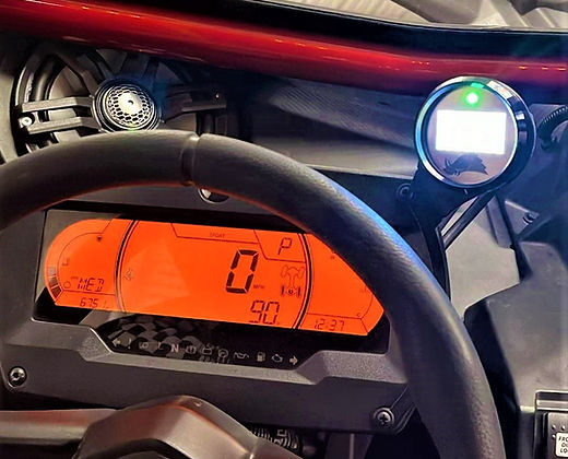 Photo of Bikeman Performance - Belt Temp Gauge / Mount by Bikeman Performance - Premium sxs for UTVs / Side by Sides