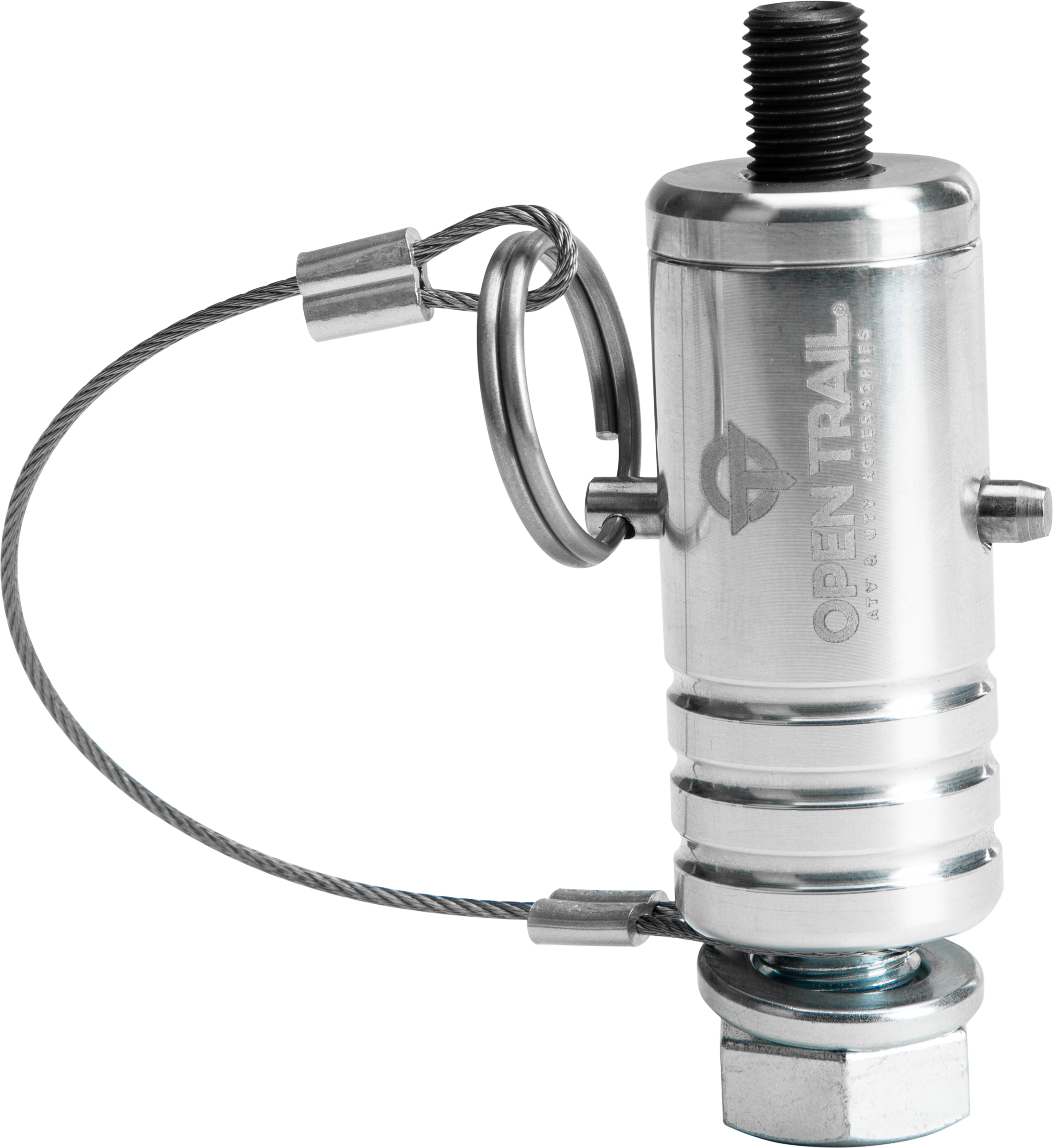 Photo of QUICK-RELEASE WHIP MOUNT POLISHED by OPEN TRAIL - Premium Mounts/Brackets for UTVs / Side by Sides