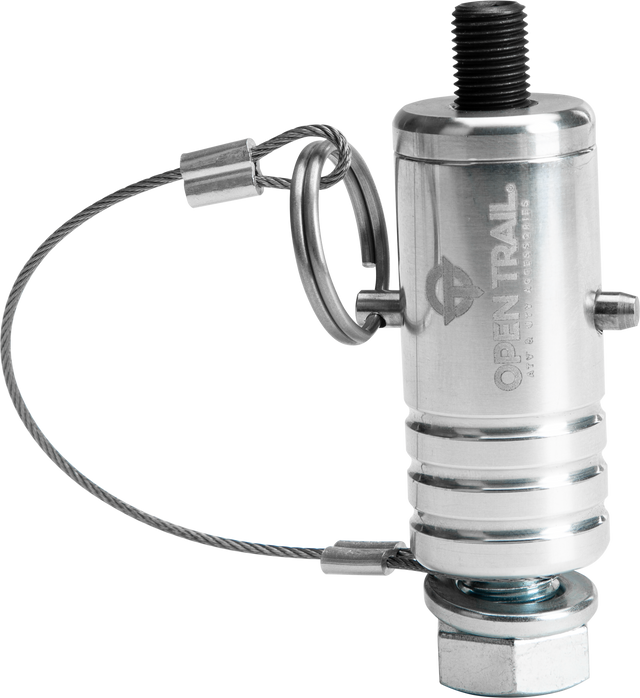 Photo of QUICK-RELEASE WHIP MOUNT POLISHED by OPEN TRAIL - Premium Mounts/Brackets for UTVs / Side by Sides