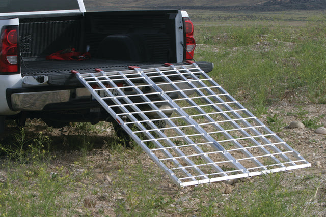 Photo of ALUMINUM BI-FOLD RAMP 1200 LBS 70" X 48" by OPEN TRAIL - Premium Trailer/Towing for UTVs / Side by Sides