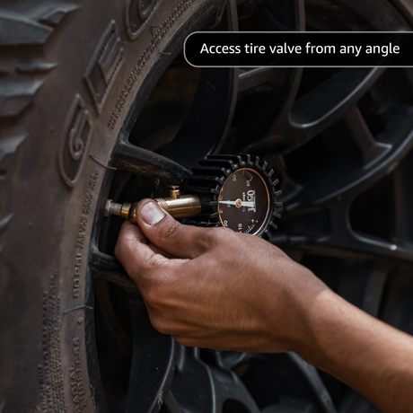 Photo of Elite® Tire Pressure Gauge - 60 PSI by JACO - Premium Tire Pressure Gauge for UTVs / Side by Sides