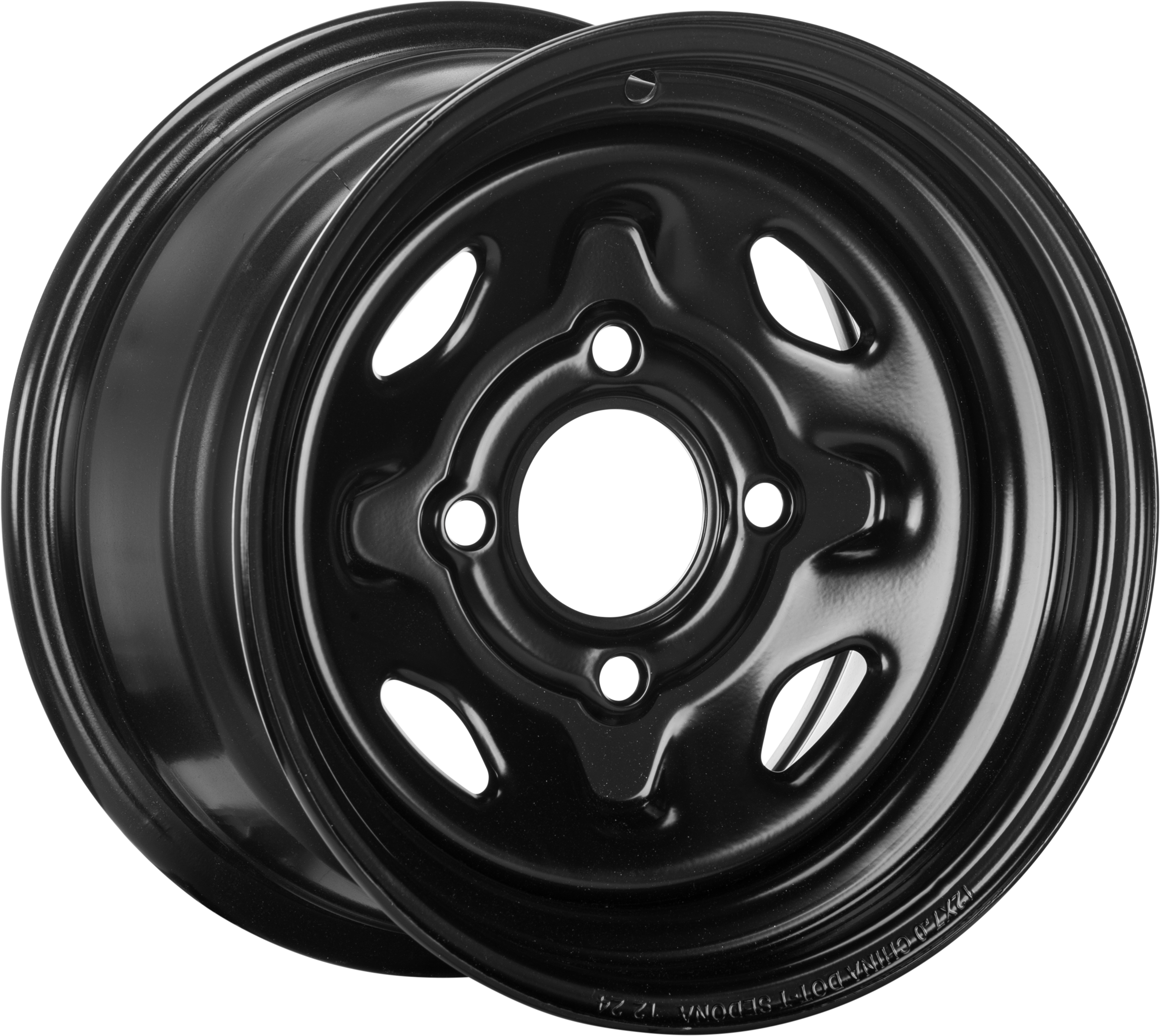 Photo of SEDONA STEEL 12X7 4/110 5+2 BLK FRONT by SEDONA - Premium Wheels for UTVs / Side by Sides
