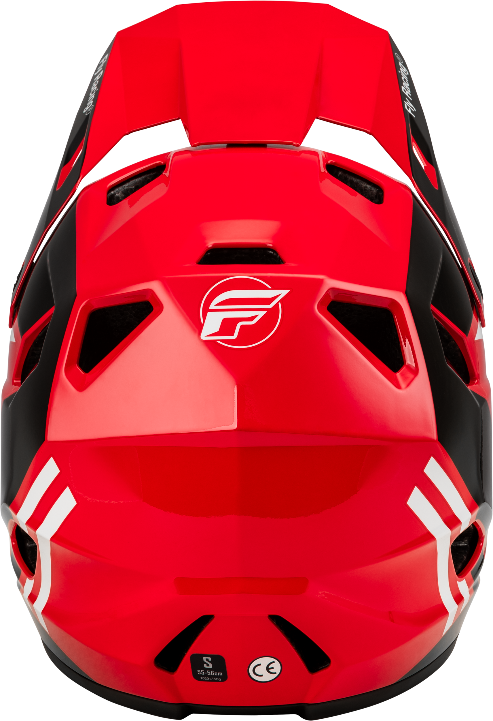 Photo of RAYCE BICYCLE HELMET RED/BLACK/WHITE SM by FLY RACING - Premium Helmets for UTVs / Side by Sides