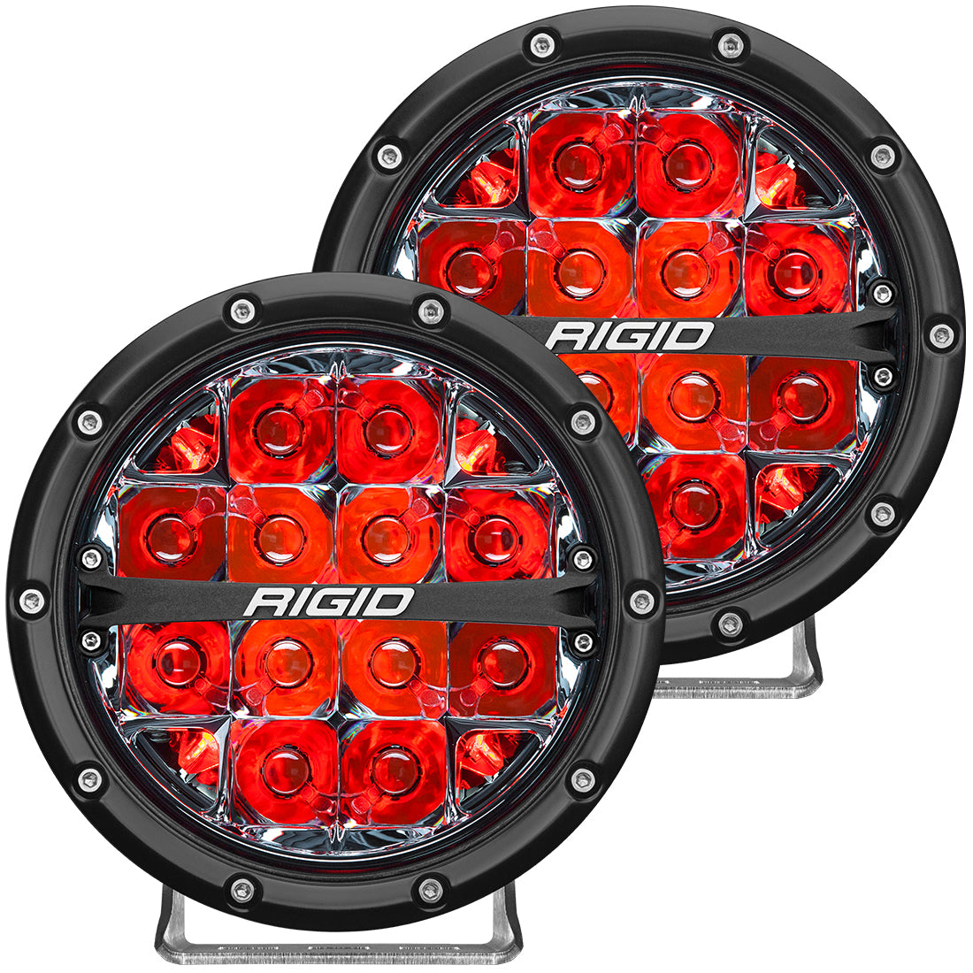 Photo of 360-SERIES 6" SPOT RED BACK LIGHT by RIGID - Premium Illumination for UTVs / Side by Sides