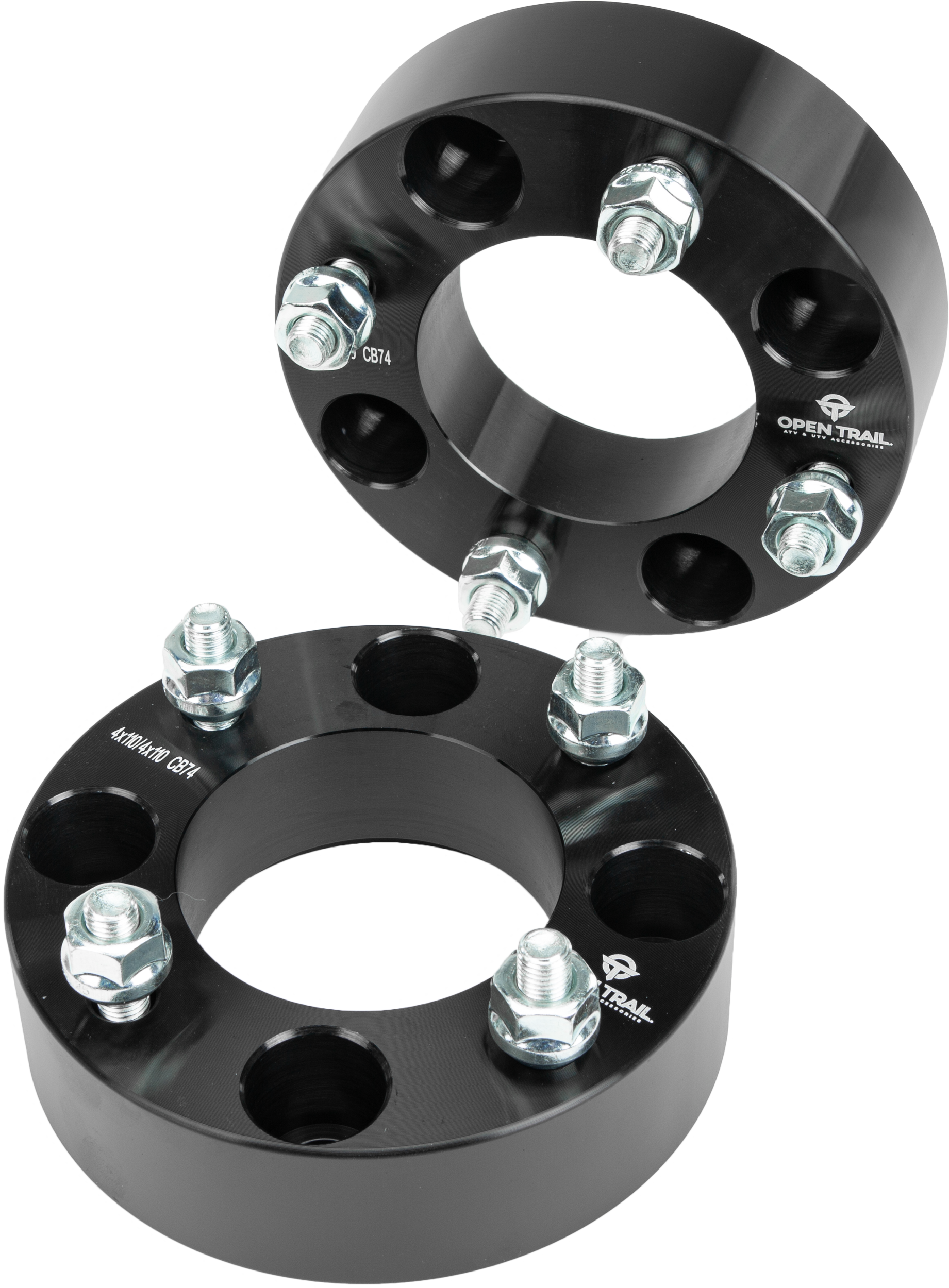 Photo of WHEEL SPACER 1.5" 4/110 STUD: 10MM X 1.25MM by OPEN TRAIL - Premium Wheel Components for UTVs / Side by Sides