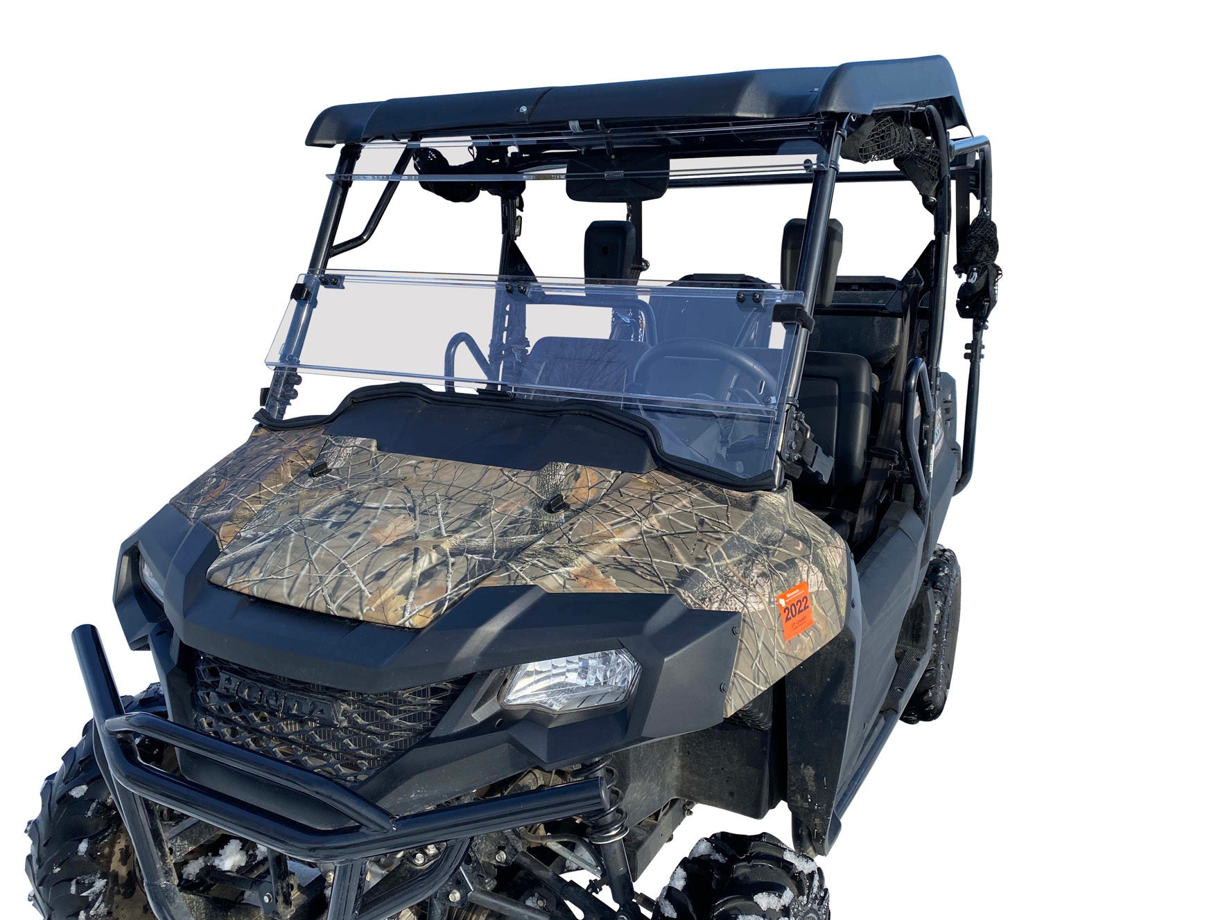 Photo of Folding Windshield for Honda Talon SXS10S2X SXS10S2R SXS10S4 UTVs by OPEN TRAIL - Premium Windshield/Windscreen for UTVs / Side by Sides
