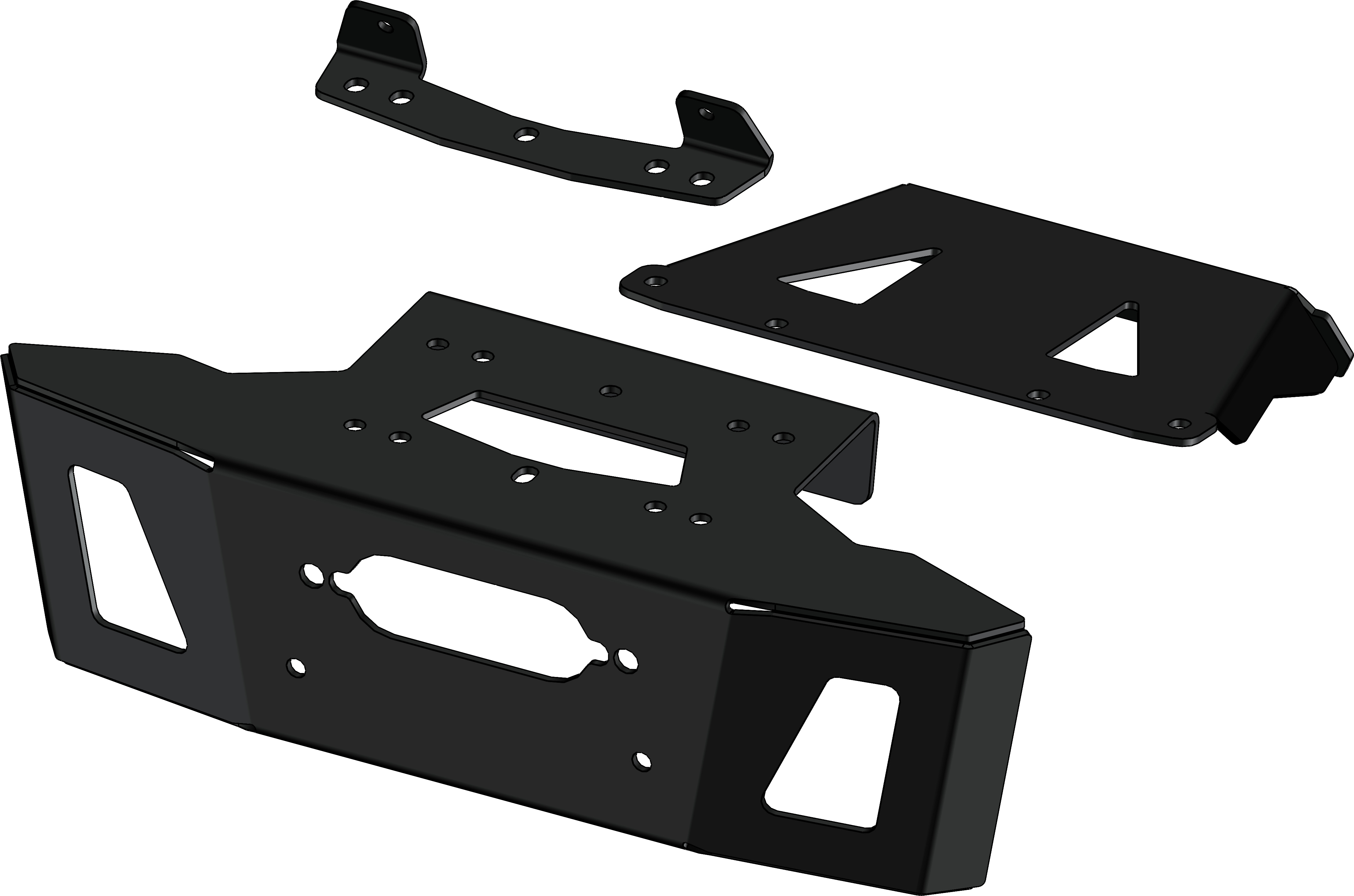 Photo of UTV WINCH MOUNT by KFI - Premium Mounts for UTVs / Side by Sides
