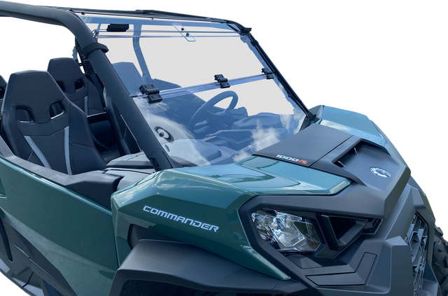 Photo of Folding Windshield for Honda Talon 1000X 1000R and UTVs from Can-Am Kawasaki Yamaha by OPEN TRAIL - Premium Windshield/Windscreen for UTVs / Side by Sides