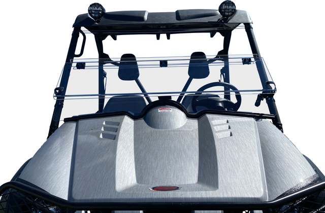 Photo of Folding Windshield for Honda Talon 1000X Raptor 700 Yamaha Rhino 660 by OPEN TRAIL - Premium Windshield/Windscreen for UTVs / Side by Sides