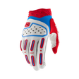 100% Airmatic 2 Riding Gloves - Red/White/Blue, XL