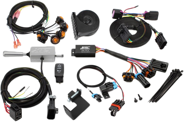 Photo of ATS KIT W/BILLET COLUMN LEVER XPEDITION by XTC POWER PRODUCTS - Premium Illumination for UTVs / Side by Sides