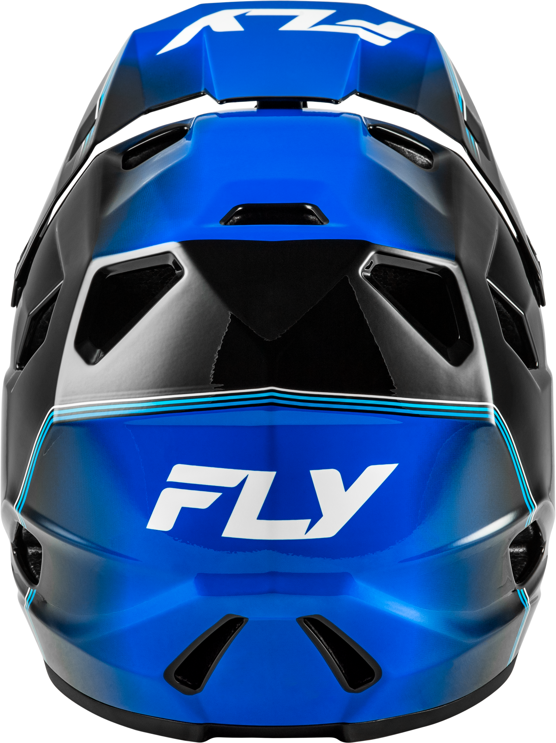 Photo of YTH RAYCE REPEAT BICYCLE HLMT BLACK/BLUE YM by FLY RACING - Premium Helmets for UTVs / Side by Sides