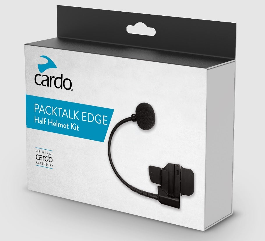 Photo of PACKTALK EDGE HALF HELMET KIT by CARDO - Premium Communication for UTVs / Side by Sides