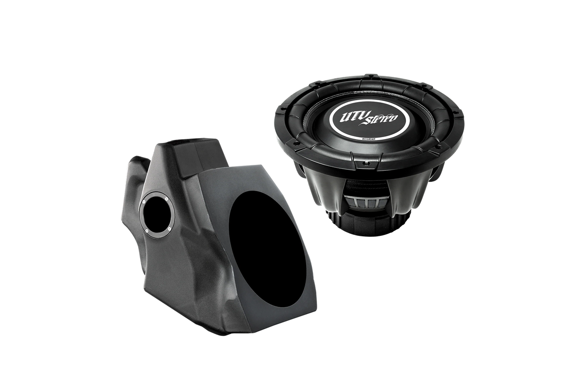 UTV Stereo RZR Pro Elite 12-inch subwoofer enclosure package