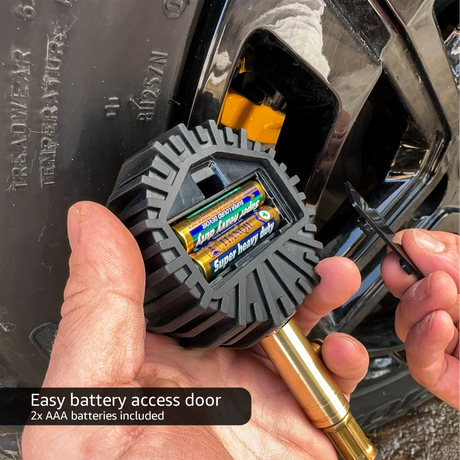 Photo of ElitePro™ Digital Tire Pressure Gauge - Professional Accuracy - 100 PSI by JACO - Premium Tire Pressure Gauge for UTVs / Side by Sides