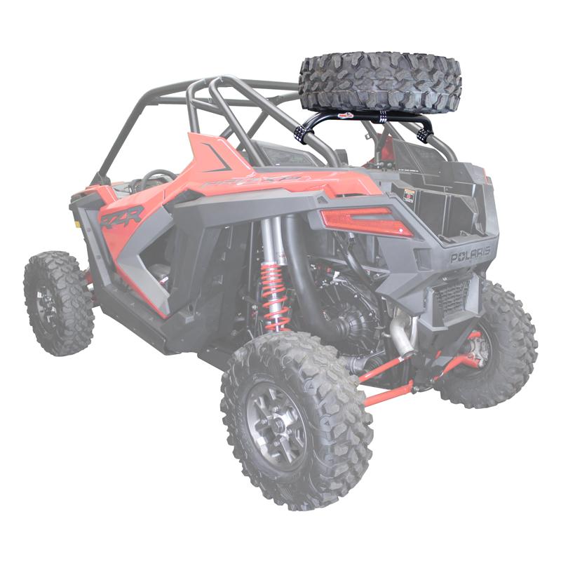 Photo of Polaris RZR Pro XP Dual Clamp Spare Tire Mount by Factory UTV - Premium Spare Tire Mounts for UTVs / Side by Sides