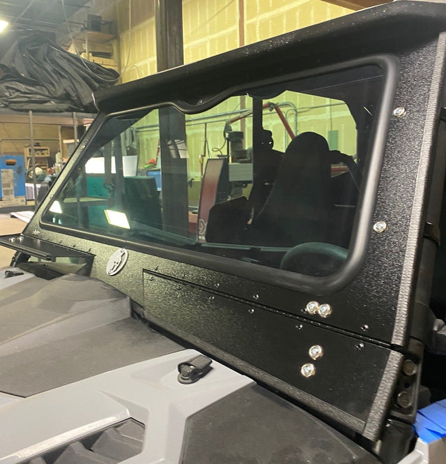 Photo of YAMAHA WOLVERINE RMAX 1000 FRONT WINDSHIELD 2021+ by Dirt Warrior Accessories - Premium WINDSHIELD for UTVs / Side by Sides