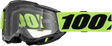 100% Accuri 2 Junior Goggles - Neon Yellow Clear Lens