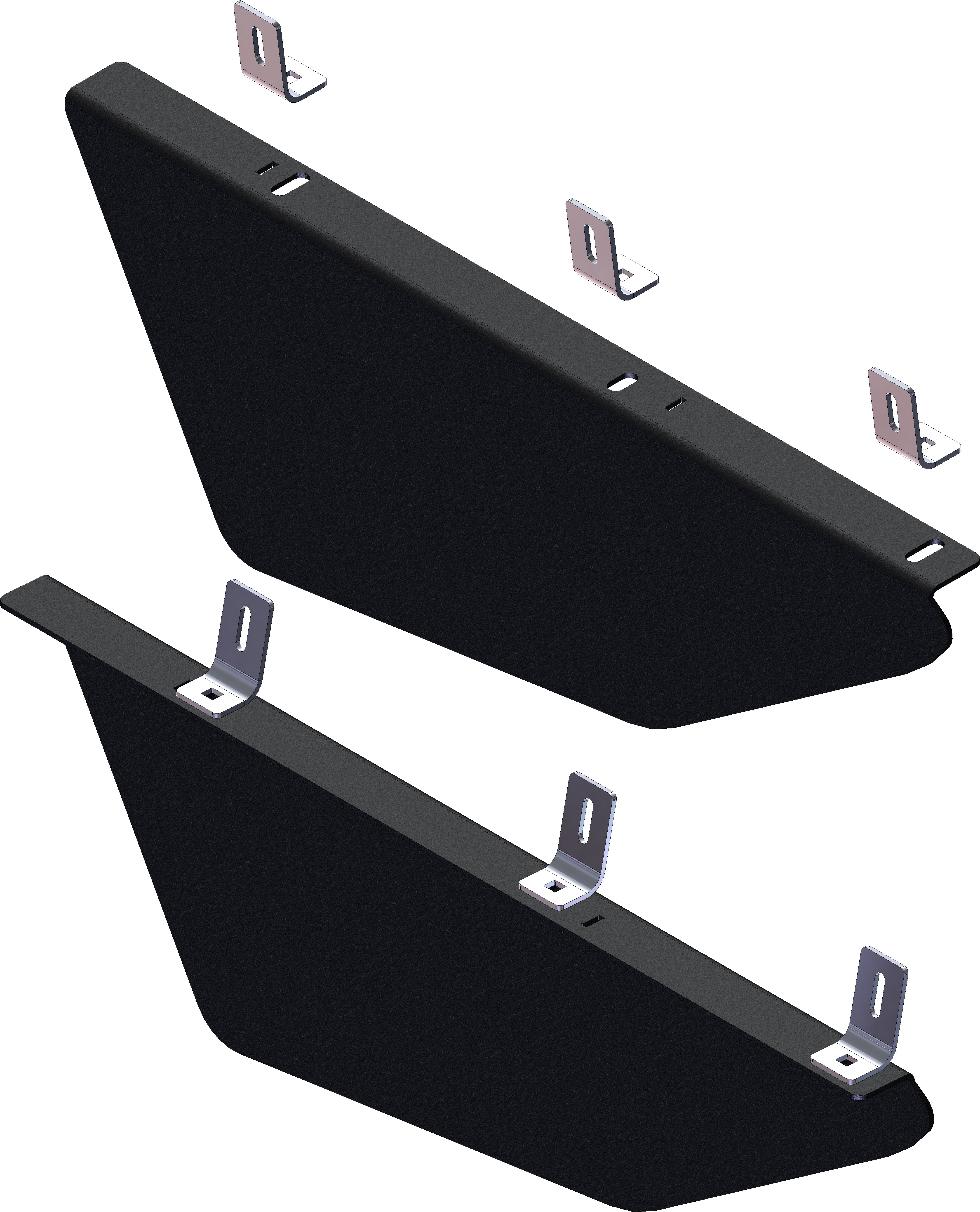 Photo of LOWER DOOR PANEL KIT HON by KFI - Premium Body for UTVs / Side by Sides