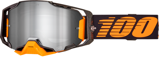Photo of ARMEGA HIPER GOGGLE ACOSTA MIRROR SILVER LENS by 100-PERCENT - Premium Eyewear for UTVs / Side by Sides