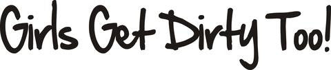Photo of GGDT Decal 2.5" x 11.5" by OFF-ROAD VIXENS CLOTHING CO. - Premium Apparel & Accessories for UTVs / Side by Sides