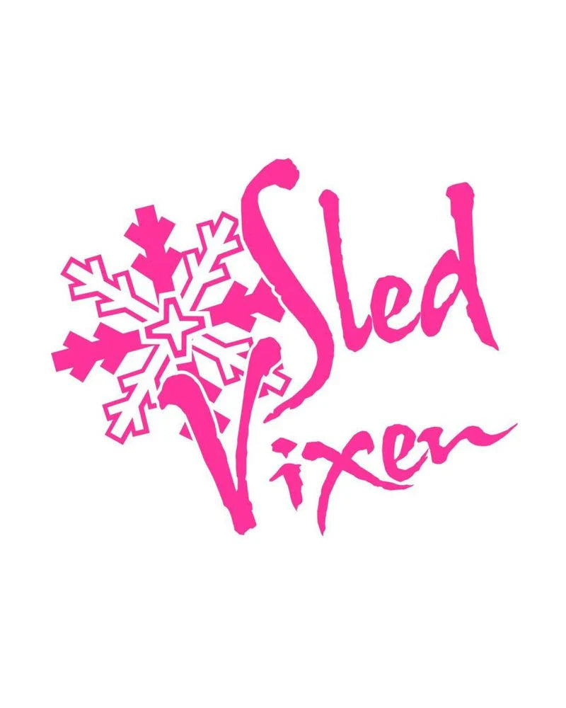 Photo of Sled Vixen Logo Decals by OFF-ROAD VIXENS CLOTHING CO. - Premium Apparel & Accessories for UTVs / Side by Sides