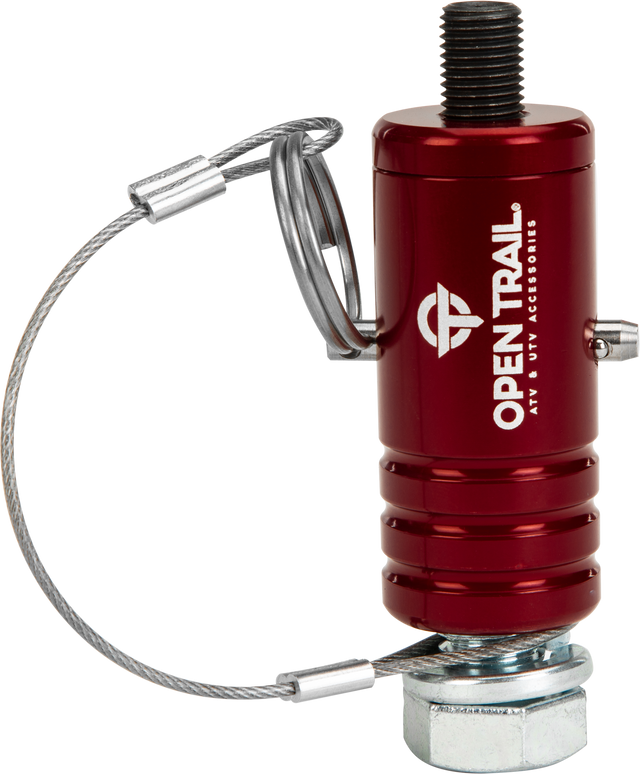 Photo of QUICK-RELEASE WHIP MOUNT RED by OPEN TRAIL - Premium Mounts/Brackets for UTVs / Side by Sides