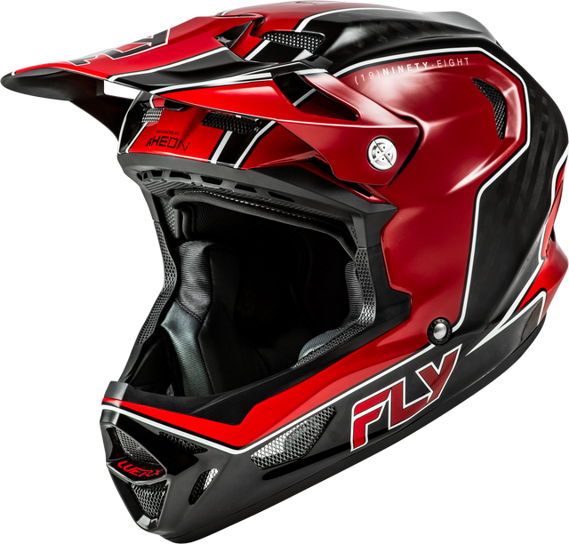 Photo of WERX-R FLOW CARBON HELMET BLACK CARBON/RED XS by FLY RACING - Premium Helmets for UTVs / Side by Sides