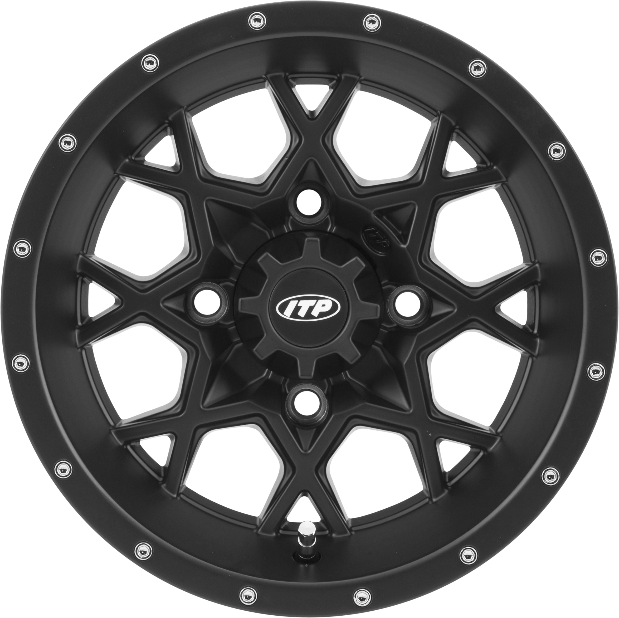 Photo of ITP HURRICANE 14X7 4/156 4+3 BLACK by ITP - Premium Wheels for UTVs / Side by Sides